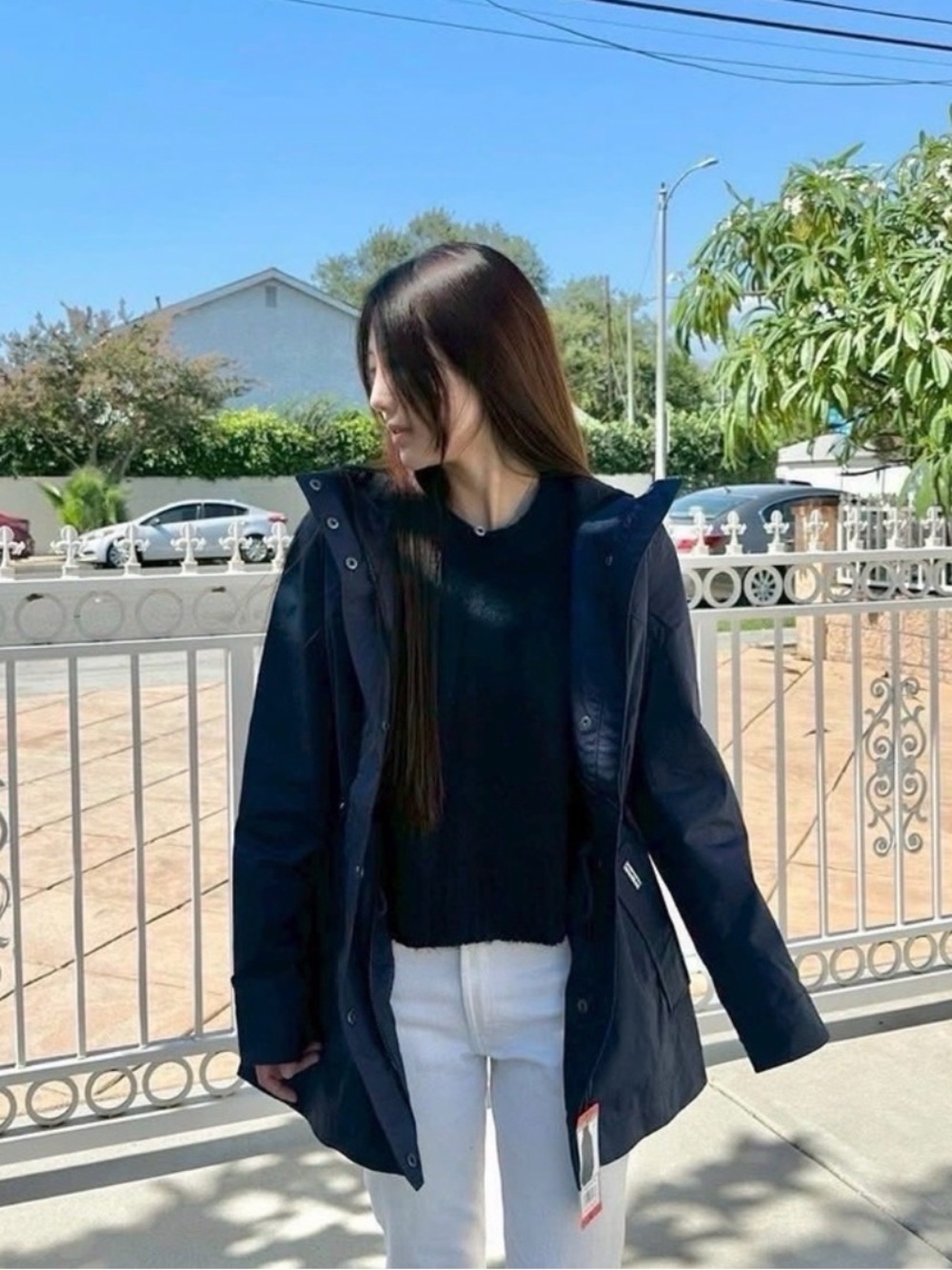 Hunter Women's Hooded Jacket-Black